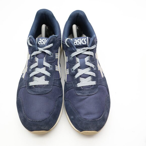 Asics Lyte Men's 11.5 Classic Casual Athletic Midnight Navy/Sheet Rock Sneakers - Picture 2 of 10